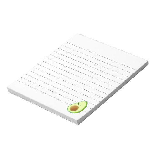 Bloc-note Dessin Avocado mignon (Tourné)