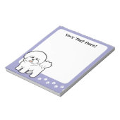 Bloc-note Dessin Bichon Frise (Tourné)