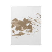 Bloc-note Dessin créatif Golden Retriever (Tourné)