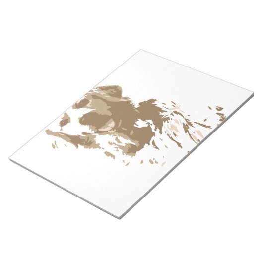 Bloc-note Dessin créatif Golden Retriever (Incliné)