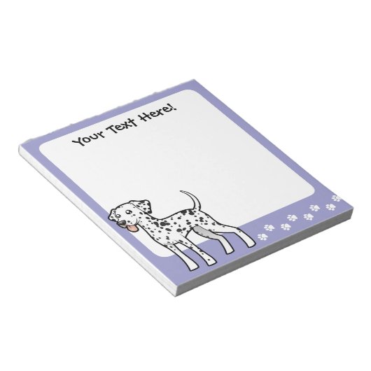 Bloc-note Dessin Dalmatien (Incliné)