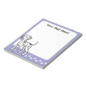 Bloc-note Dessin Dalmatien (Tourné)