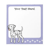 Bloc-note Dessin Dalmatien (Devant)