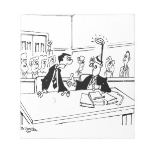 Bloc-note Dessin d'avocat 5299