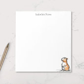 Bloc-note Dessin de capybara mignon