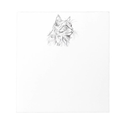 Bloc-note Dessin de chat (Devant)