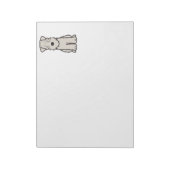 Bloc-note Dessin de chien de Terrier roux (Tourné)