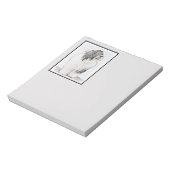 Bloc-note Dessin de collie à oreilles - Joli art original de (Tourné)