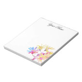 Bloc-note Dessin de Daisy Tie-Dye (Tourné)