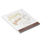 Bloc-note Dessin de la forêt fantaisiste d'Hedwig (Incliné)