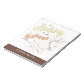 Bloc-note Dessin de la forêt fantaisiste d'Hedwig (Tourné)