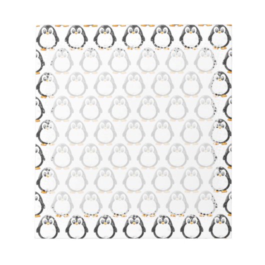 Bloc-note Dessin de pingouin (Devant)