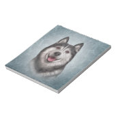 Bloc-note Dessin Dog Malamute d'Alaska (Tourné)