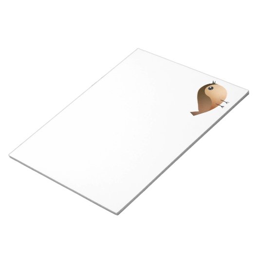 Bloc-note Dessin d'Oiseau de Bruant (Incliné)