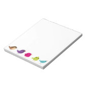 Bloc-note Dessin d'Oiseau de Bruant (Tourné)