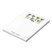 Bloc-note Dessin du cool Labradors Beach Party (Tourné)