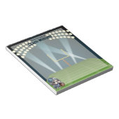 Bloc-note Dessin du stade de taurin français mignon (Incliné)