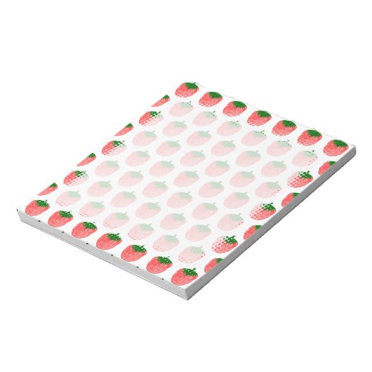 Bloc-note Dessin fraise (Tourné)