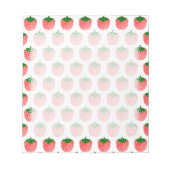 Bloc-note Dessin fraise (Devant)