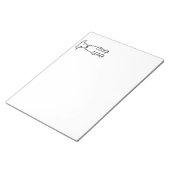 Bloc-note Dessin italien Greyhound Dog (Incliné)