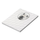 Bloc-note Dessin Keeshond Chiot - Joli dessin original Chien (Tourné)