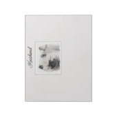 Bloc-note Dessin Keeshond Chiot - Joli dessin original Chien (Tourné)