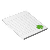Bloc-note Dessin Shamrock de Saint Patrick (Incliné)