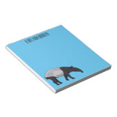 Bloc-note Dessin sur Tapir (Incliné)