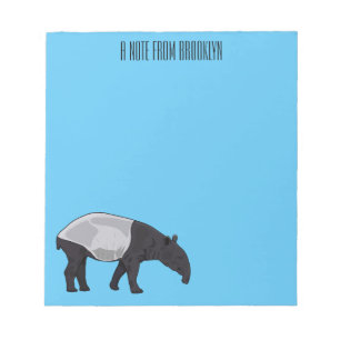 Bloc-note Dessin sur Tapir