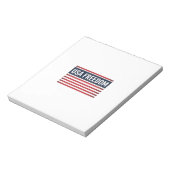 Bloc-note Dessin vectoriel de style drapeau patriotique de l (Tourné)