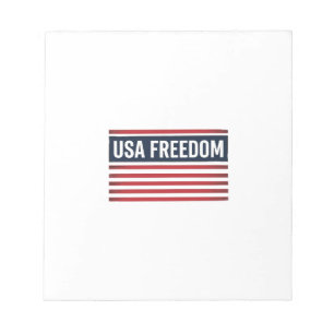 Bloc-note Dessin vectoriel de style drapeau patriotique de l