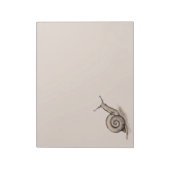 Bloc-note Dessin zen original pastel d'escargot (Tourné)