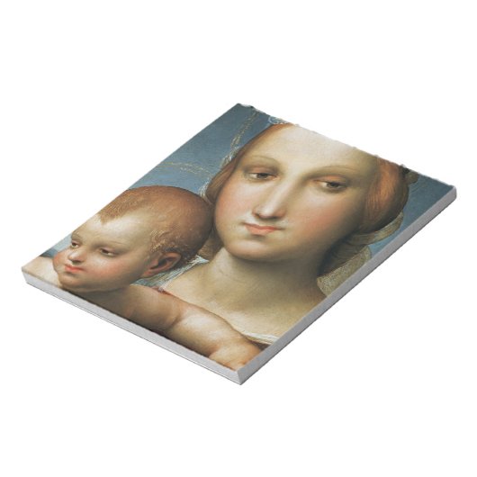 Bloc-note Détail de<Virgin and Child>Attribué à Rapha (Tourné)