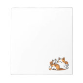 Bloc-note Détendez-vous Art Chat - 'Laze Furr Days' pour les (Devant)