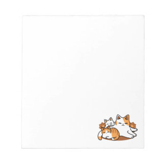 Bloc-note Détendez-vous Art Chat - 'Laze Furr Days' pour les