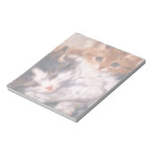 Bloc-note Deux chatons à bascule par Henriëtte Ronner-Knip (Tourné)