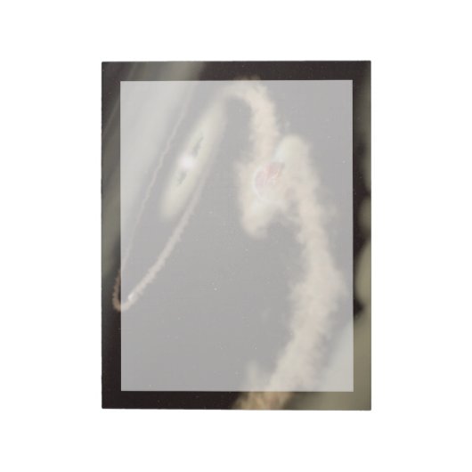 Bloc-note Deux Exoplanètes Géantes De Gaz Orbitant Une Jeune (Tourné)