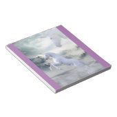 Bloc-note Deux licornes (Incliné)