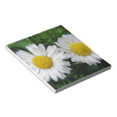 Bloc-note Deux mignonnes marguerites blanches (Incliné)