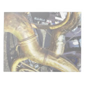 Bloc-note Deux Sousaphones Et Tambours (Devant)