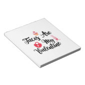 Bloc-note Deux Tacos Cadeaux Sont Mon Valentin (Incliné)