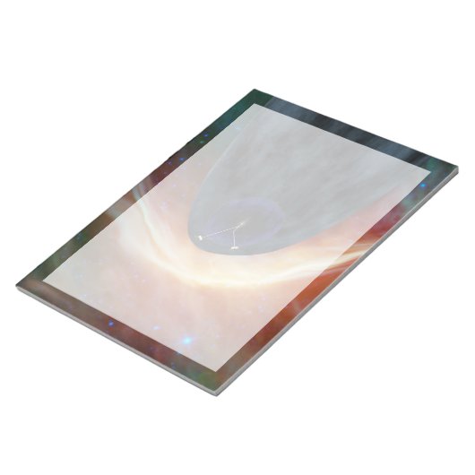 Bloc-note Deux Voyageurs Spacecraft Explorer L'Espace Turbul (Incliné)