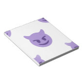 Bloc-note devil emoji (Incliné)