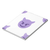 Bloc-note devil emoji (Tourné)