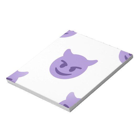 Bloc-note devil emoji (Tourné)