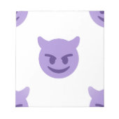 Bloc-note devil emoji (Devant)