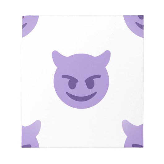 Bloc-note devil emoji (Devant)