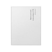 Bloc-note Devis vintage Emerson Inspirational - personnalisa (Tourné)