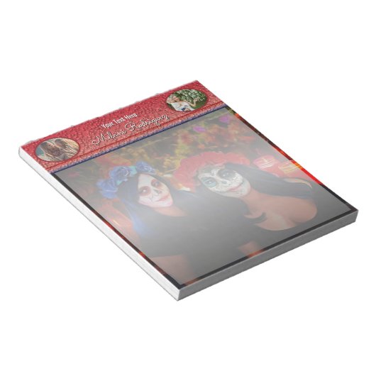 Bloc-note Dia de Los Muertos Catrinas 1718 (Incliné)