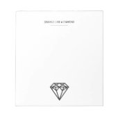 Bloc-note Diamant (Devant)